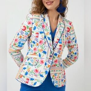 Tints Style Herminia Off White Blazer